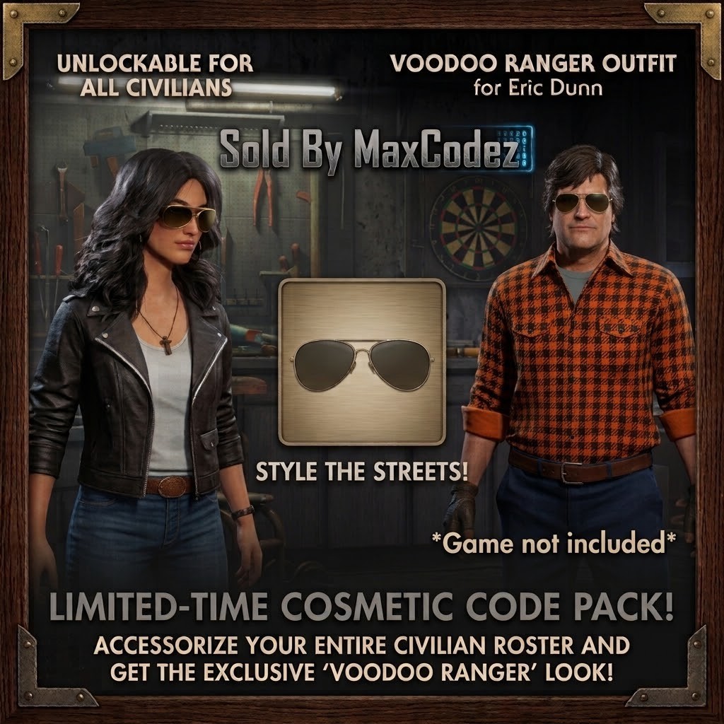 Halloween: The Game - Voodoo Ranger Outfit & All Civilians Cosmetic Code