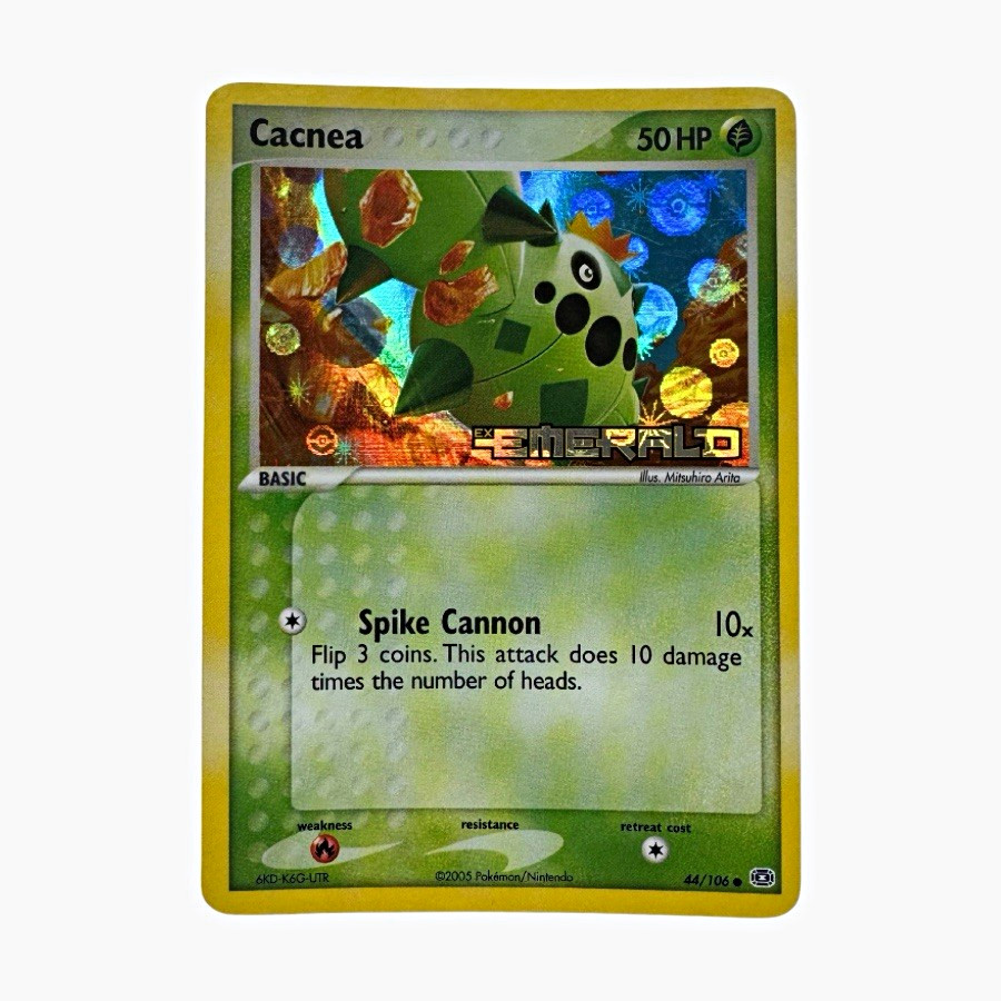 Cacnea 44/106 EX Power Keepers Reverse Holo English Cacnea 44/106 EX Power Keepers Reverse Holo English