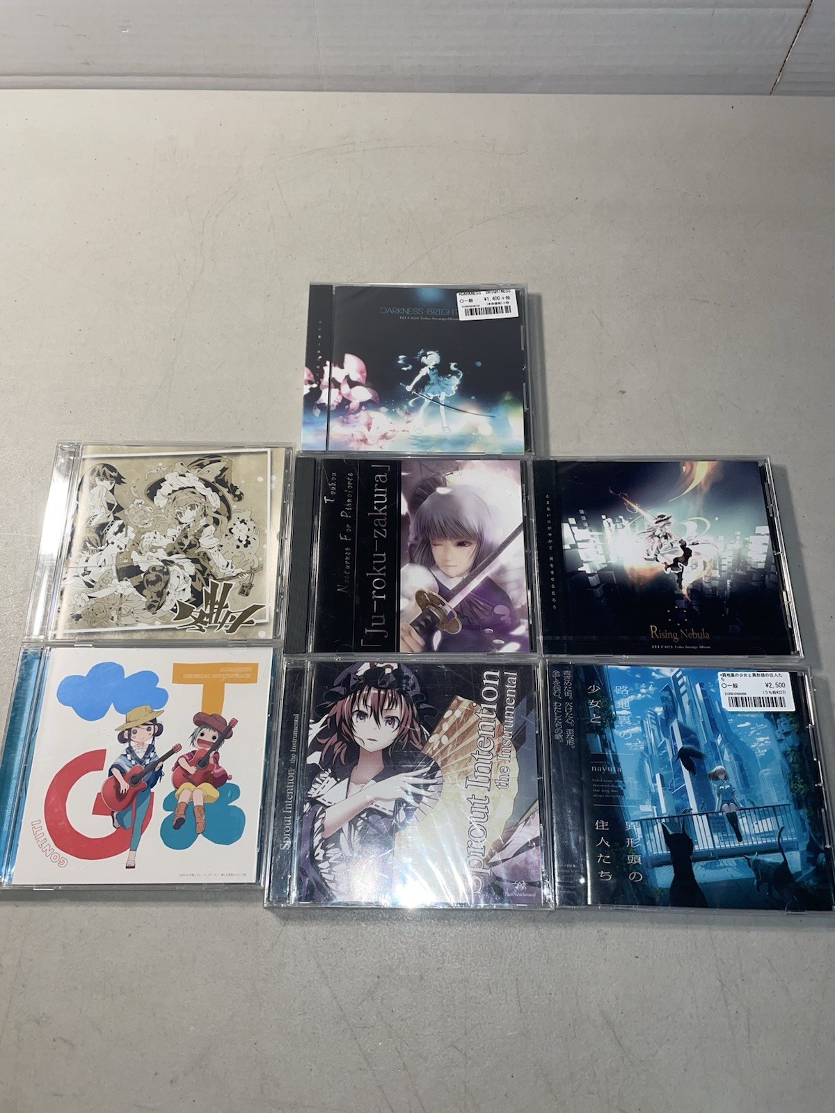Lot Of 7 FELT Touhou And Various Japanese Soundtrack,CD Lot Of 7 FELT Touhou And Various Japanese Soundtrack,CD