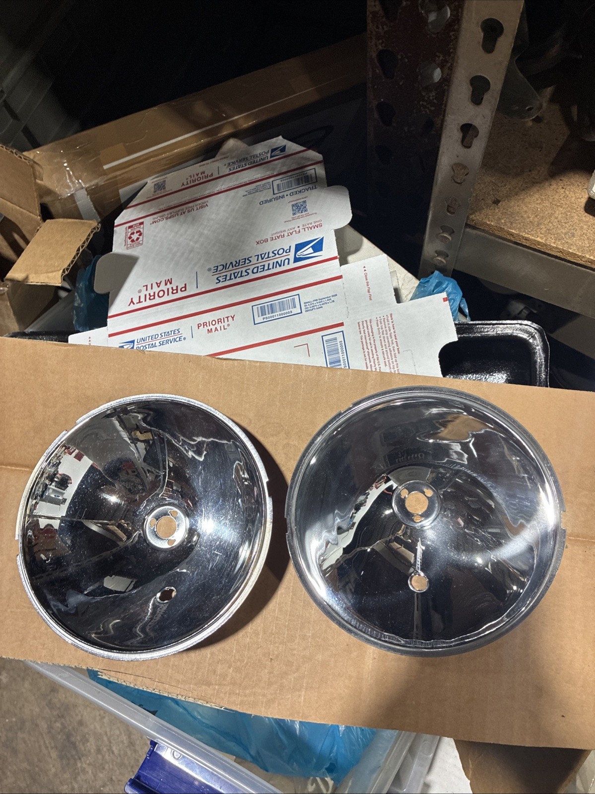 1935-36 Ford Car Headlight Reflectors 48-13028 1935-36 Ford Car Headlight Reflectors 48-13028