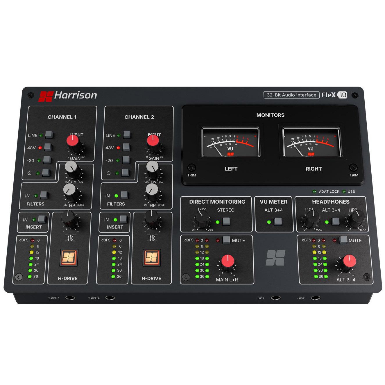 Harrison Audio Flex-10 USB/ADAT Audio Interface
