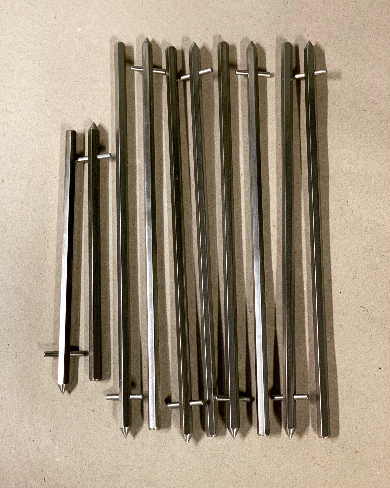 1960’s Rogers Bass Drum Spur Pair - LONG Reproduction