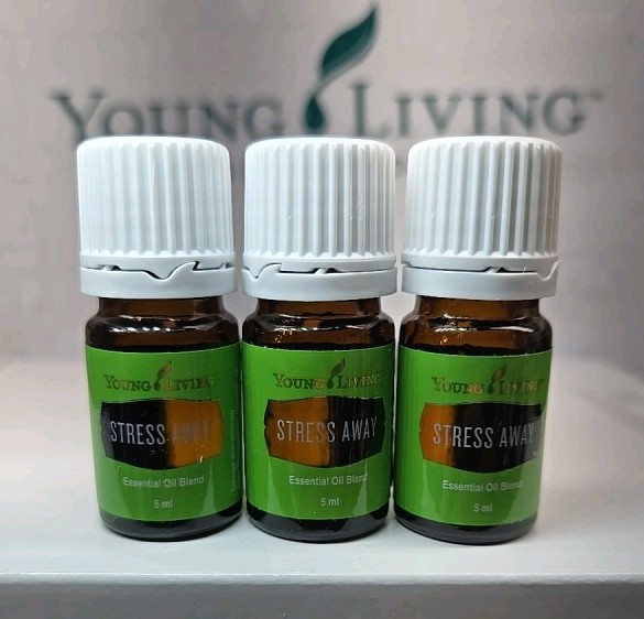 Bundle of 3 Young Living STRESS AWAY Essential Oil Blend 5ml NEW Bundle of 3 Young Living STRESS AWAY Essential Oil Blend 5ml NEW