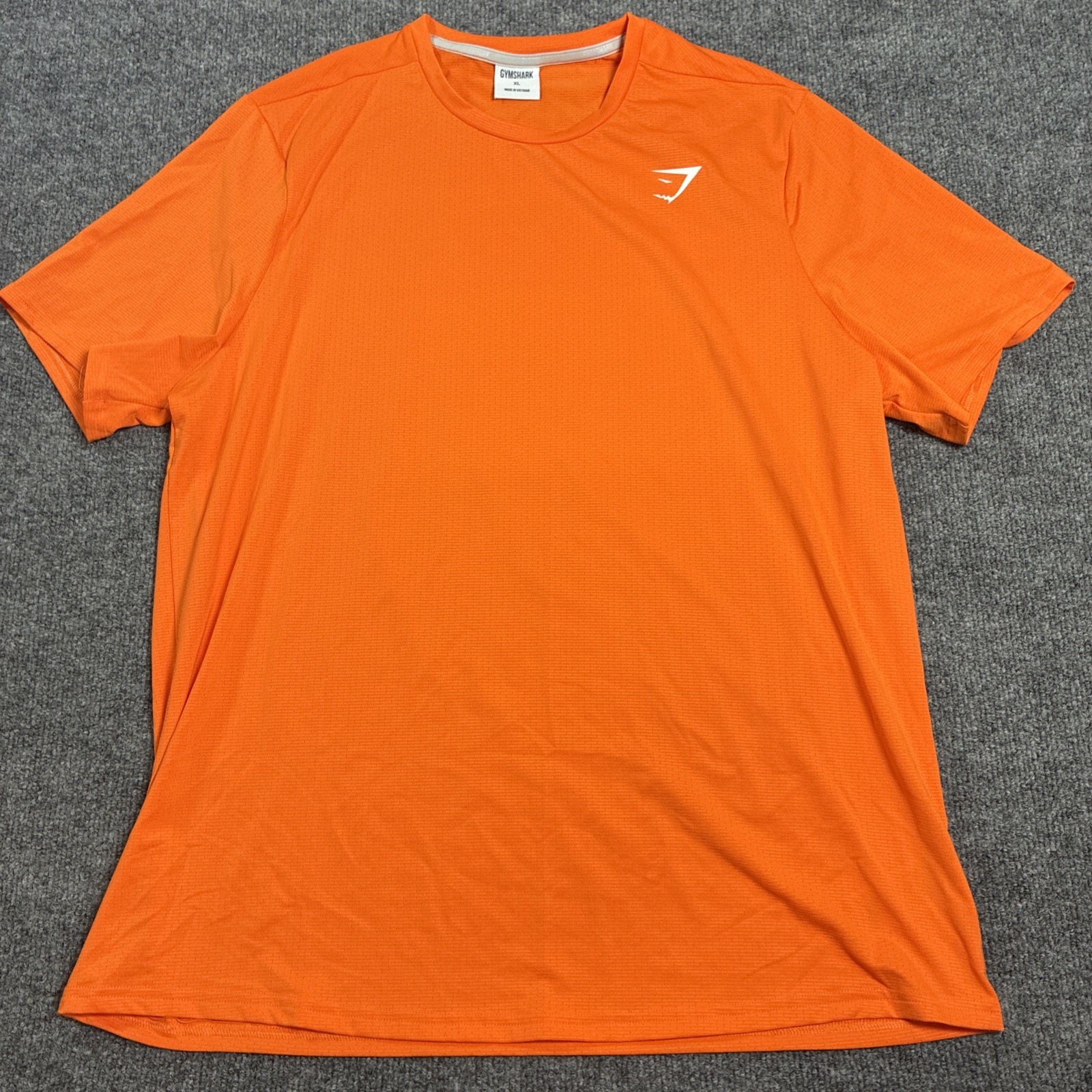 Gymshark Arrival T-Shirt Mens XL Orange Logo Slim Fit Lightweight Gym Tee Gymshark Arrival T-Shirt Mens XL Orange Logo Slim Fit Lightweight Gym Tee