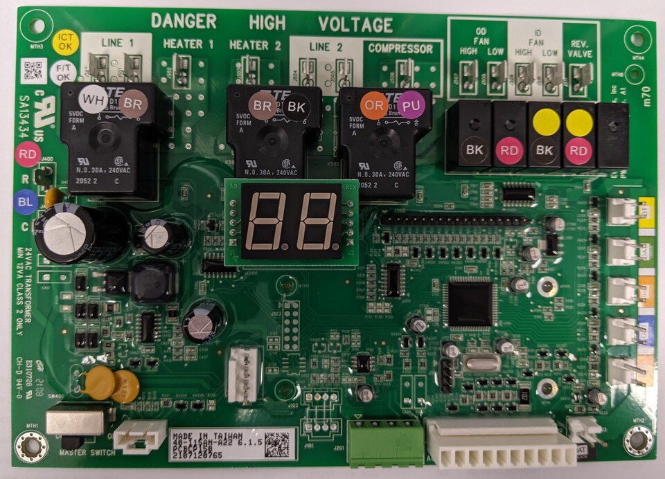 PCBCP150 Amana PTAC Control Circuit Board PCBCP150 Amana PTAC Control Circuit Board