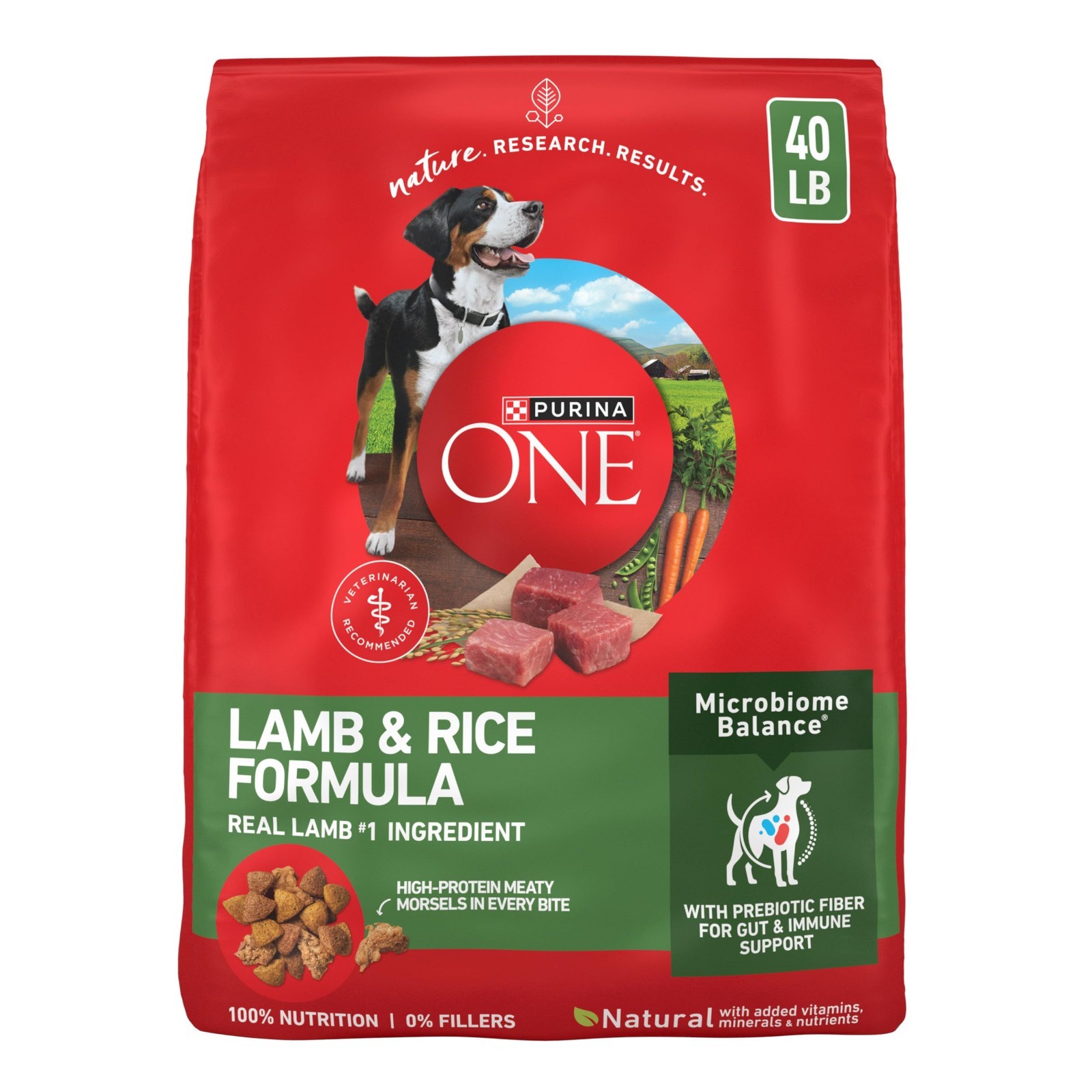 Purina ONE Dry Dog Food Lamb and Rice Formula - 40 lb. Bag Purina ONE Dry Dog Food Lamb and Rice Formula - 40 lb. Bag