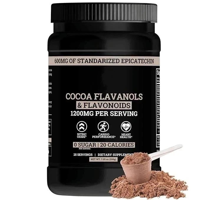 Black Forest High Flavanol Cocoa Powder and Flavonoids Supplements 1200mg