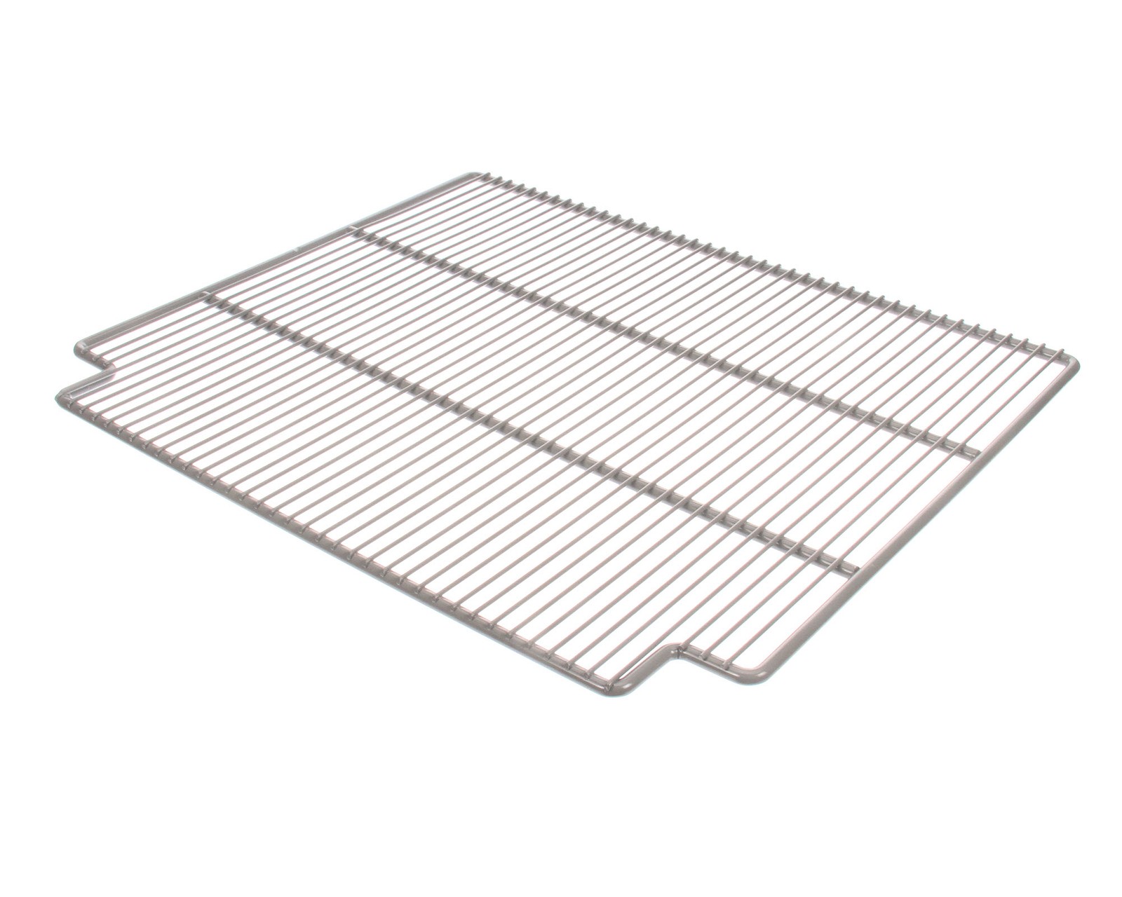 Glastender Shelf, Gray, 18-7/8 X 22-1/16, With Corner Notch 06001400 - Free Glastender Shelf, Gray, 18-7/8 X 22-1/16, With Corner Notch 06001400 - Free