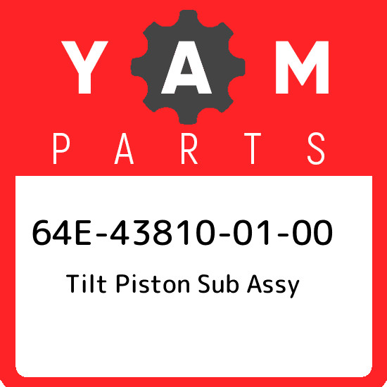64E-43810-01-00 Yamaha Tilt piston sub assy 64E438100100, New Genuine OEM Part