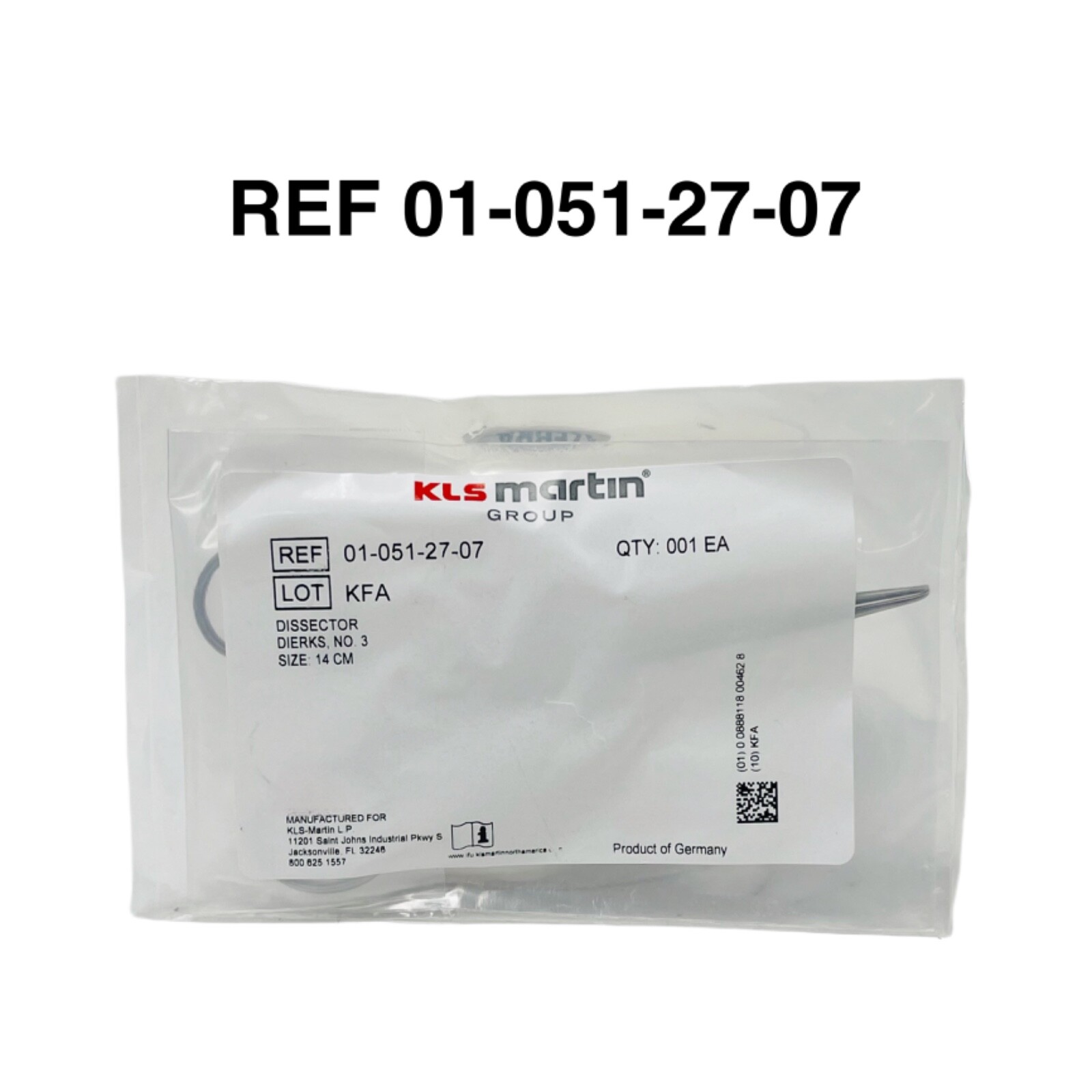 KLS Martin REF 01-051-27-07 DISSECTOR