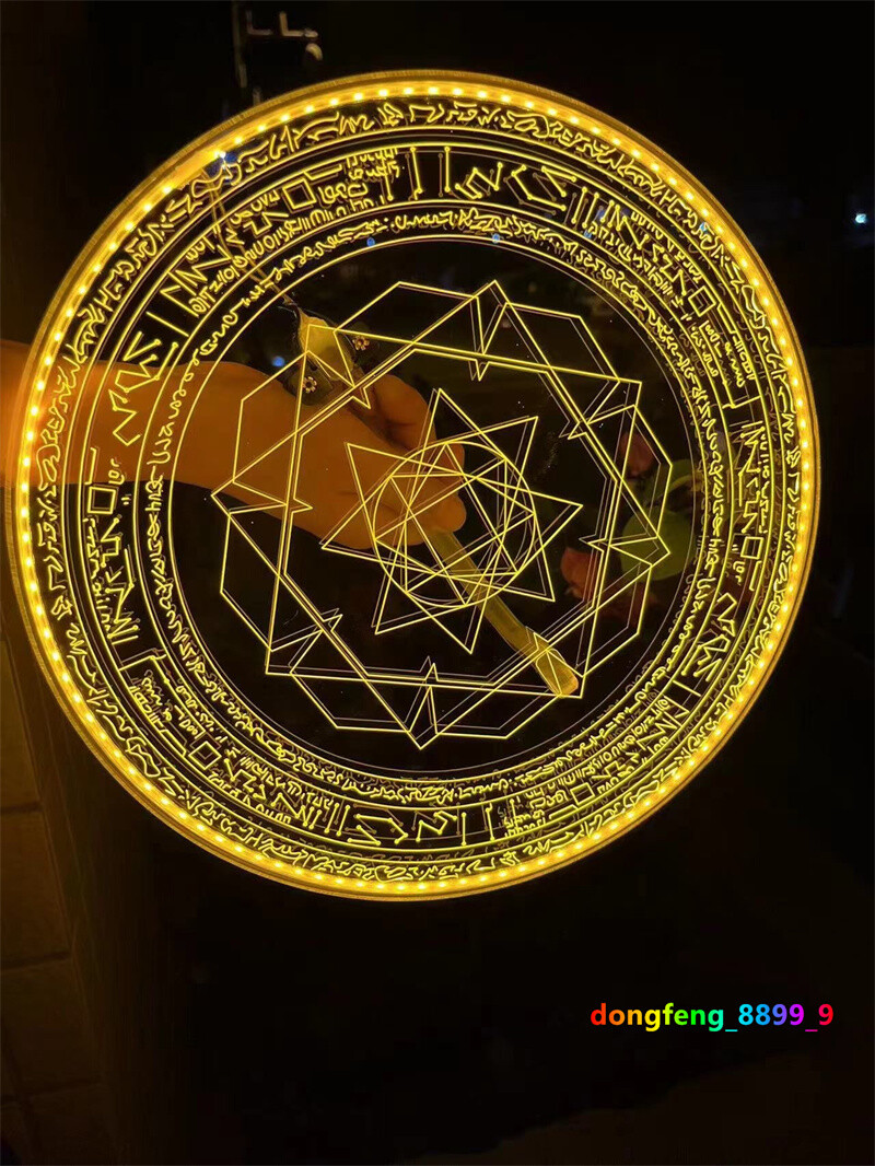 Doctor Strange Stephen Strange Cosplay Prop 30cm LED Magic Disc Handheld Armband