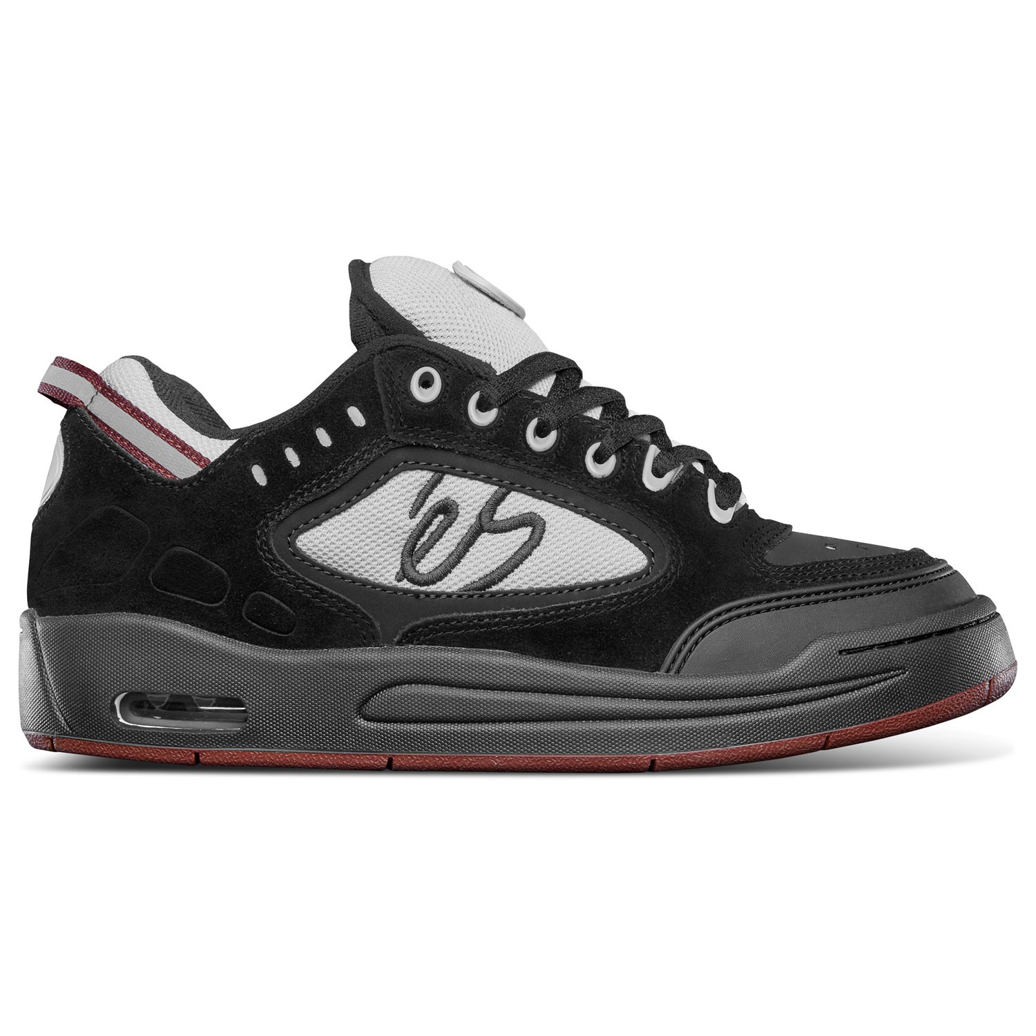 Es Skateboard Shoes Creager Black/Red/Grey