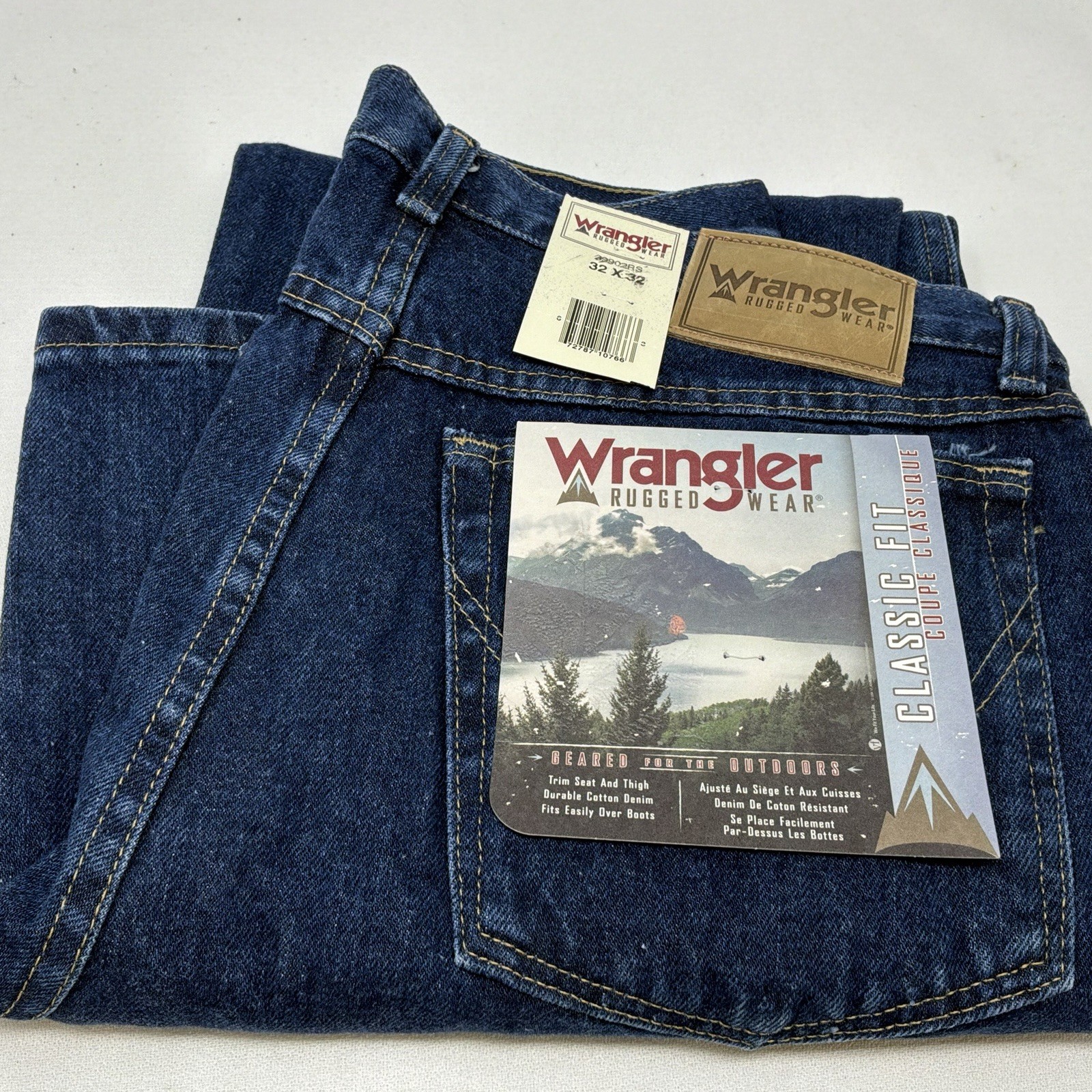 WRANGLER Men\'s 32x32 Classic Fit Rugged Wear Jean Western Heavyweight 39902RS WRANGLER Men\'s 32x32 Classic Fit Rugged Wear Jean Western Heavyweight 39902RS