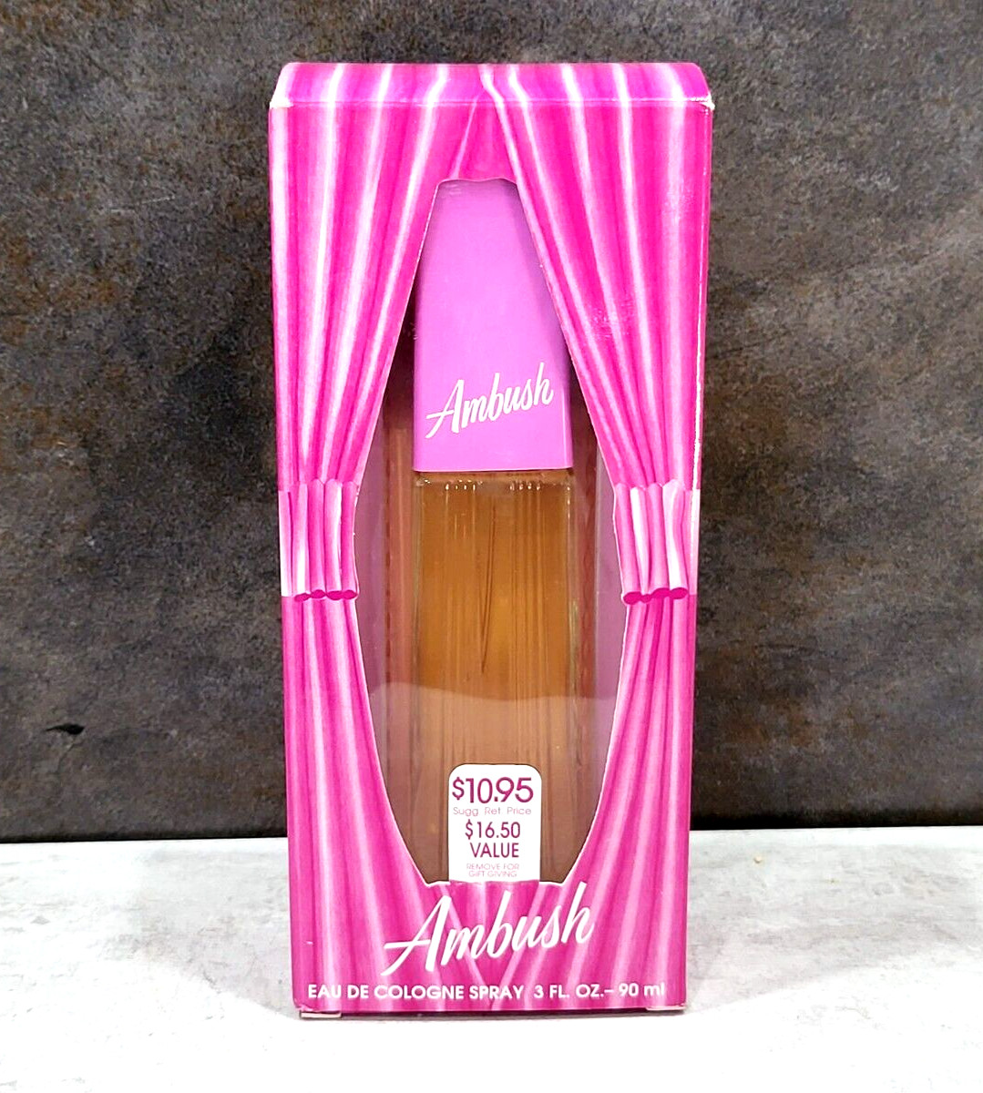 Dana ~ Ambush ~ 3 oz eau de cologne spray, 90 ml, new in box, vintage Dana ~ Ambush ~ 3 oz eau de cologne spray, 90 ml, new in box, vintage