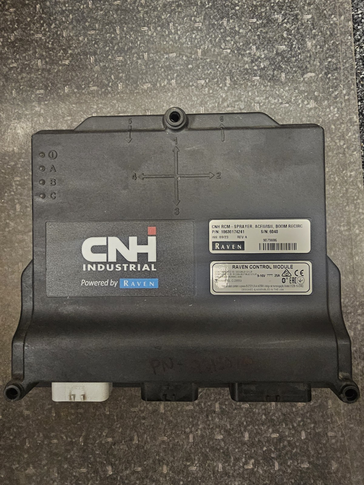 CNH 92150780 Sprayer RCM USED Genuine OEM. Raven PN 1-063-0174-241 CNH 92150780 Sprayer RCM USED Genuine OEM. Raven PN 1-063-0174-241