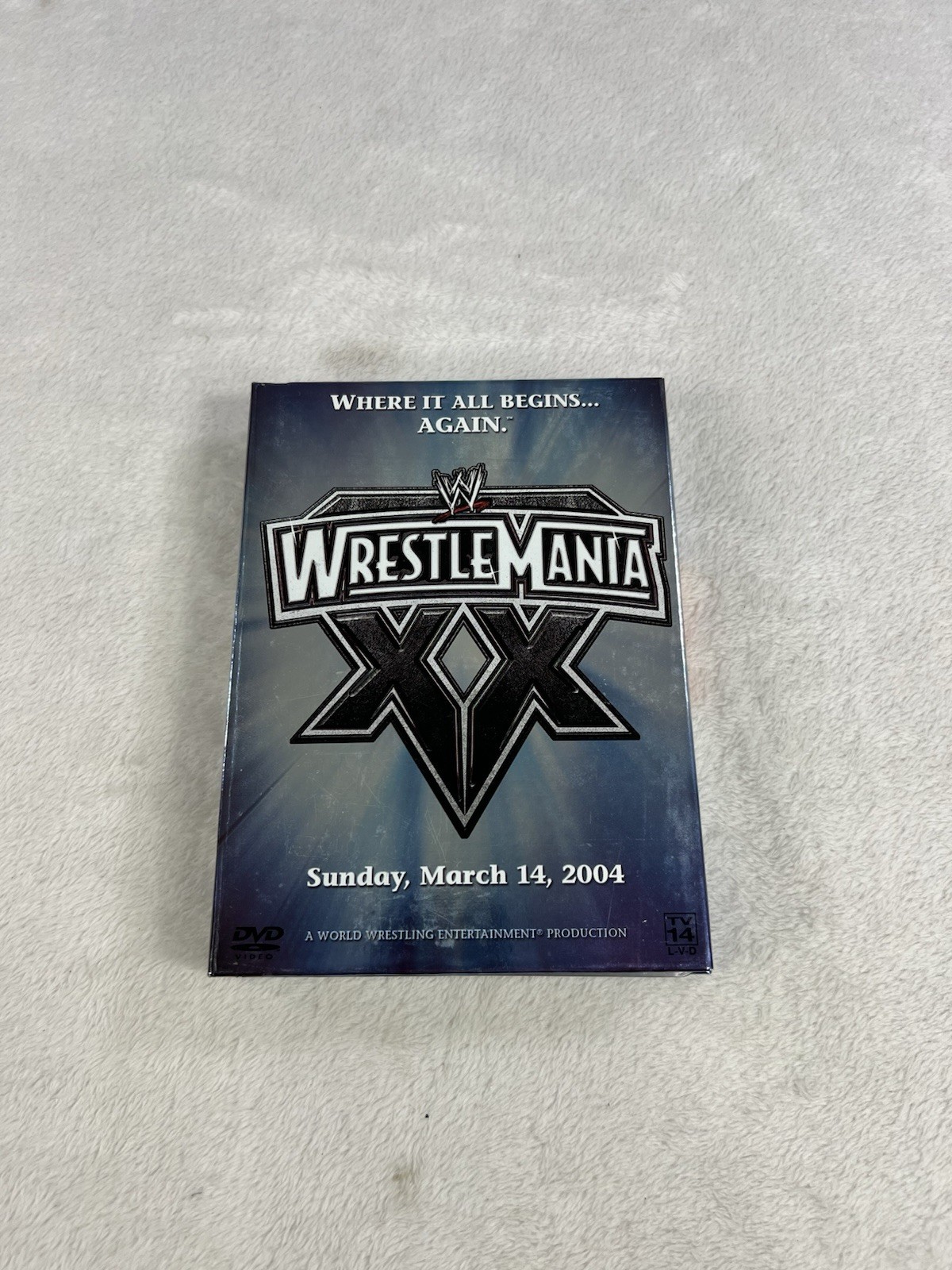 WWE Wrestlemania XX (20) 20th Anniversary 3-Disc DVD Set Original 2004 Release WWE Wrestlemania XX (20) 20th Anniversary 3-Disc DVD Set Original 2004 Release