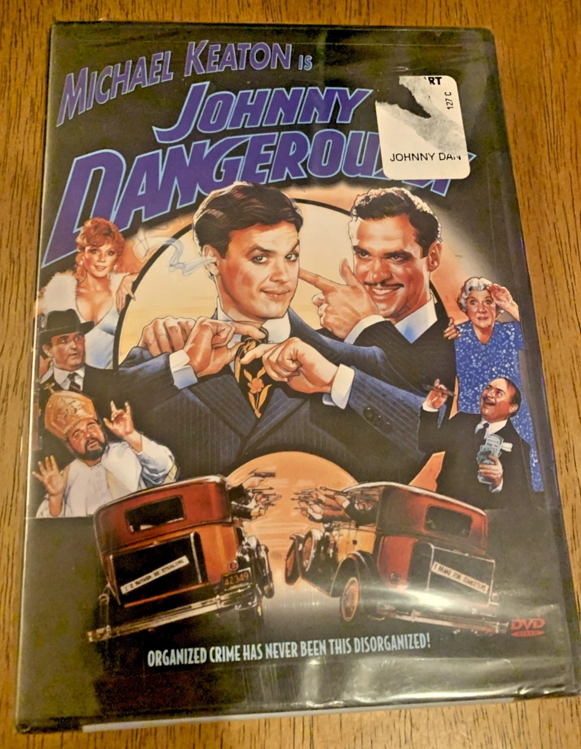 Johnny Dangerously DVD OOP Michael Keaton John Piscopo Danny Devito New Sealed Johnny Dangerously DVD OOP Michael Keaton John Piscopo Danny Devito New Sealed