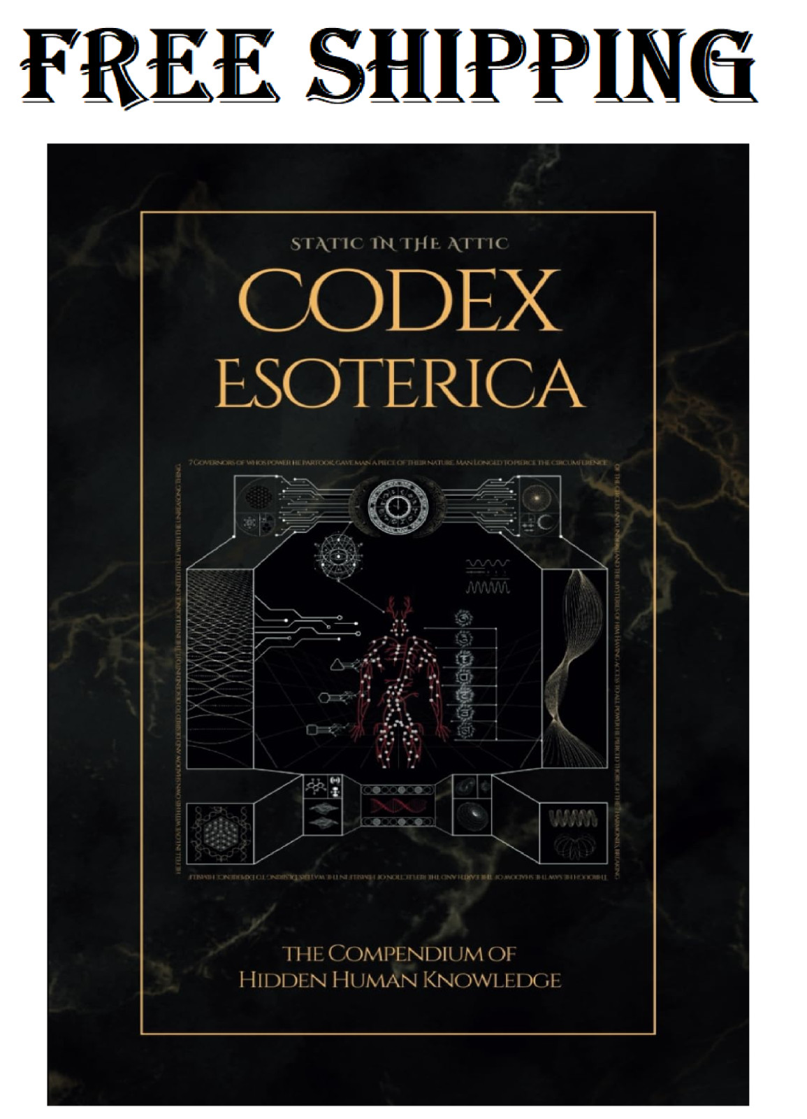 Codex Esoterica: The Compendium of Hidden Human Knowledge paperback Codex Esoterica: The Compendium of Hidden Human Knowledge paperback