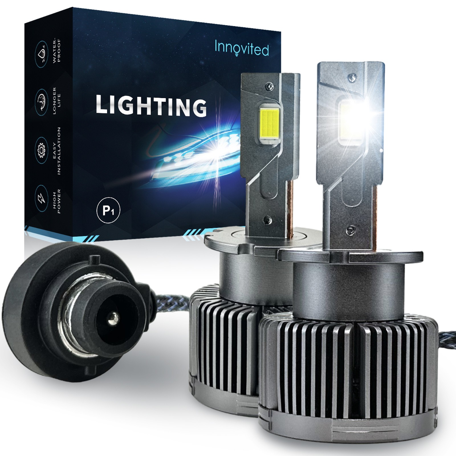 2X D2S D2R LED Headlight Bulb Replace HID Xenon Bright White 6000K