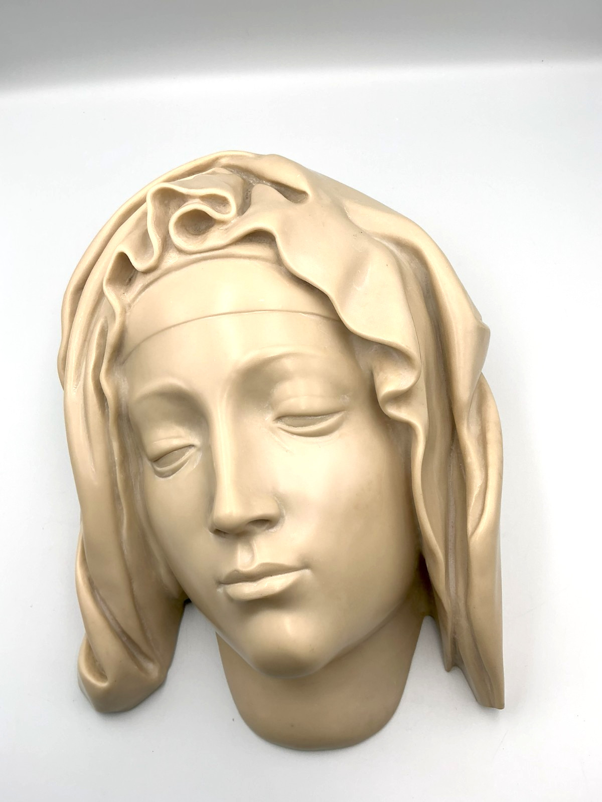 1982 MMA The Vatican Collections Michelangelo’s Pieta Plaque Wall Art Relief