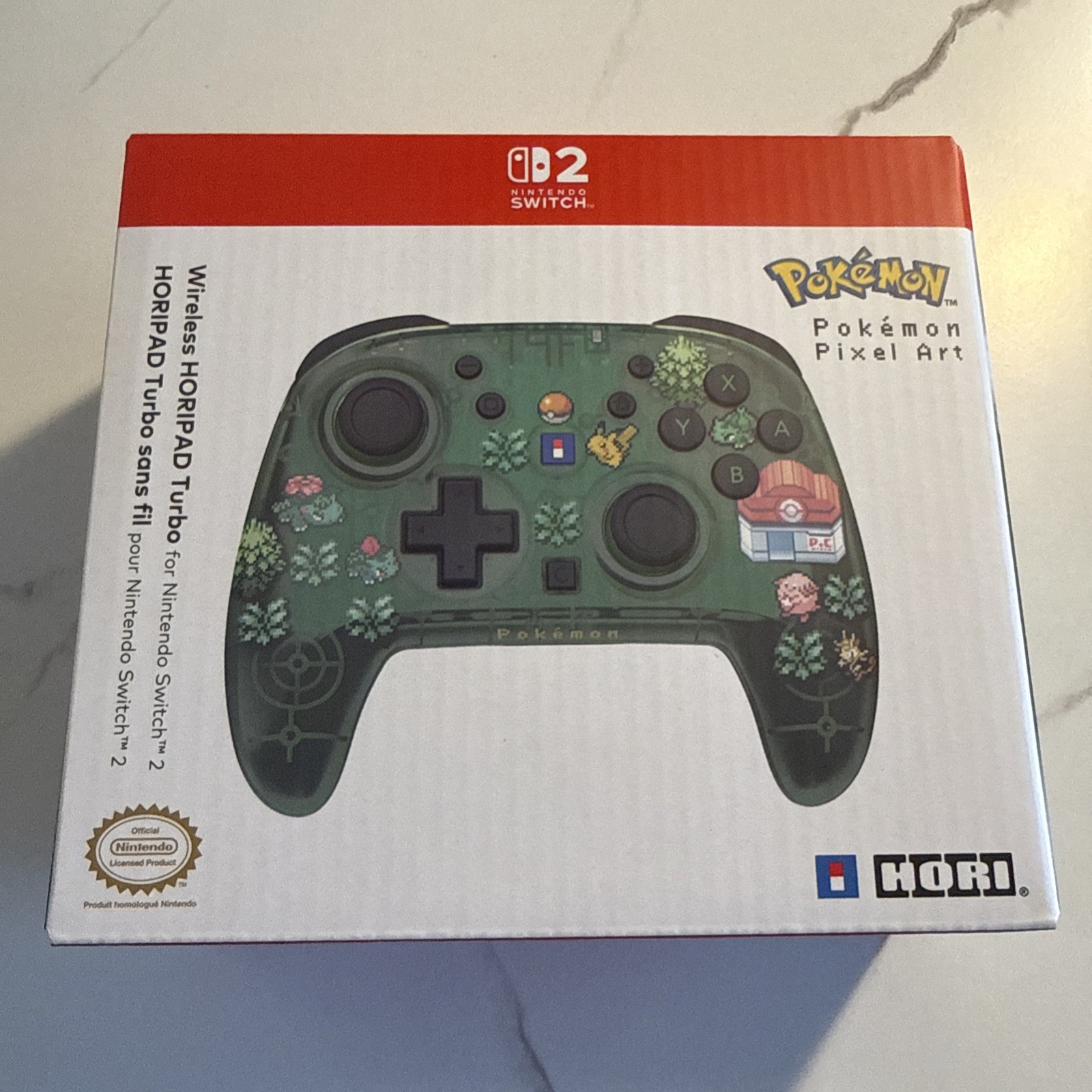 Unopened HORI Wireless HORIPAD Turbo (Pokémon Pixel Green) for Nintendo Switch 2 Unopened HORI Wireless HORIPAD Turbo (Pokémon Pixel Green) for Nintendo Switch 2