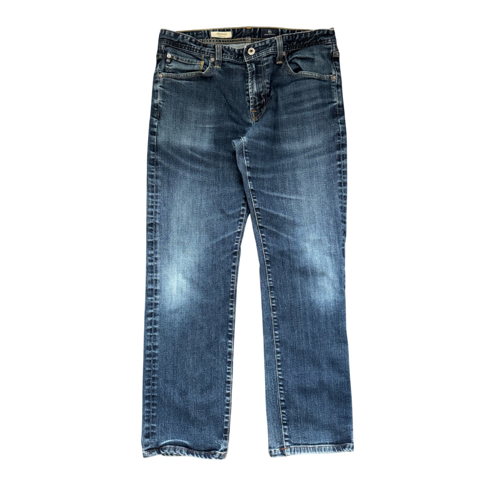 AG Adriano Goldschmied The Graduate Tailored Leg Mens Jeans Blue 34x32 1174UDK