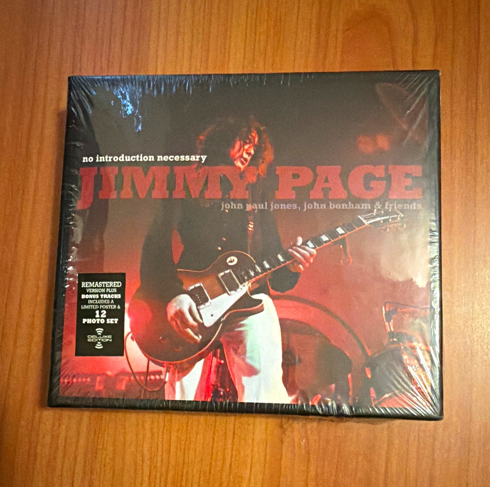 Jimmy Page No Introduction Necessary Remastered Sealed CD with 12 photo set Jimmy Page No Introduction Necessary Remastered Sealed CD with 12 photo set