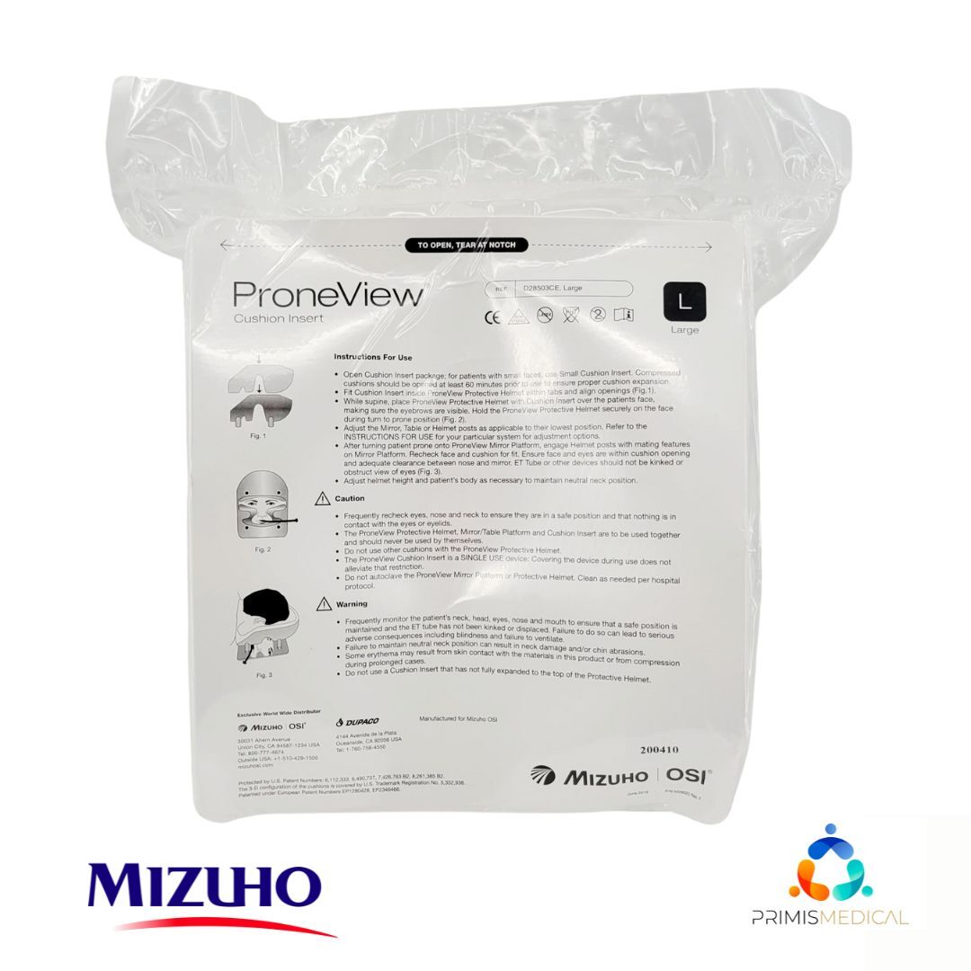 Mizuho OSI D28503CE ProneView Cushion Insert Size Large NEW