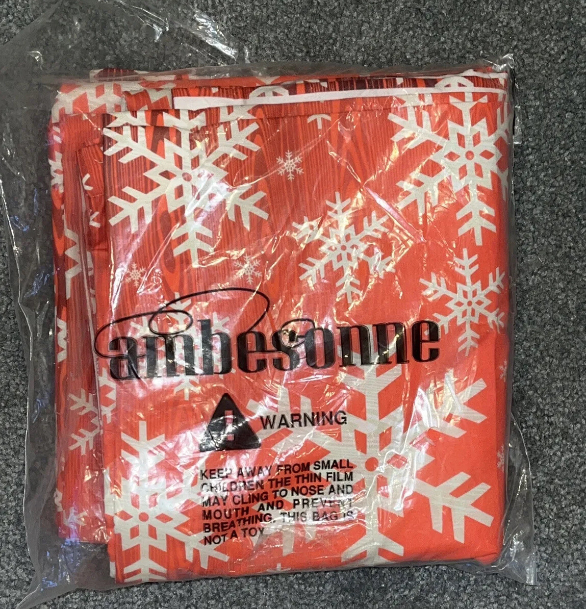 New Ambesonne Microfiber Curtains 2 Panel Set Orange Snowflake 50367 56\ New Ambesonne Microfiber Curtains 2 Panel Set Orange Snowflake 50367 56\