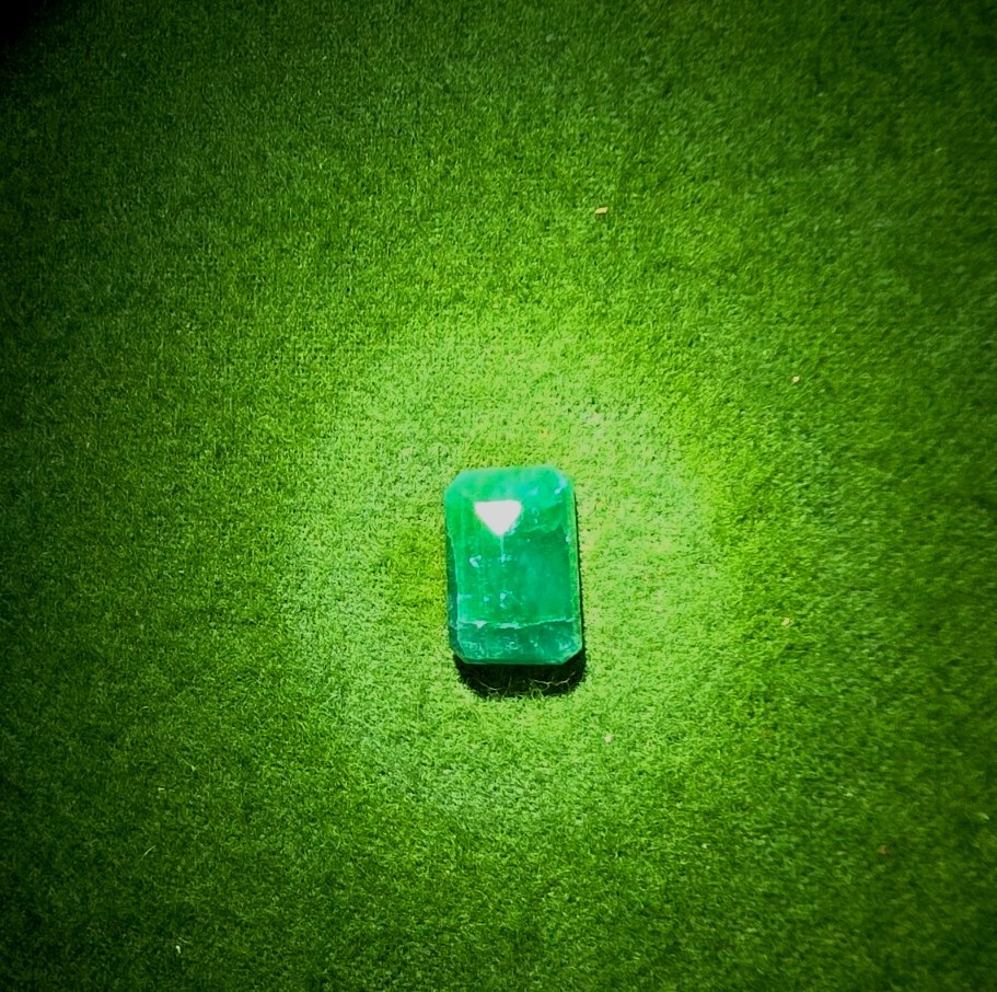 Natural Zambian Emerald Octagon Step Cut Bluish-Green Cert 10.30 ct Natural Zambian Emerald Octagon Step Cut Bluish-Green Cert 10.30 ct