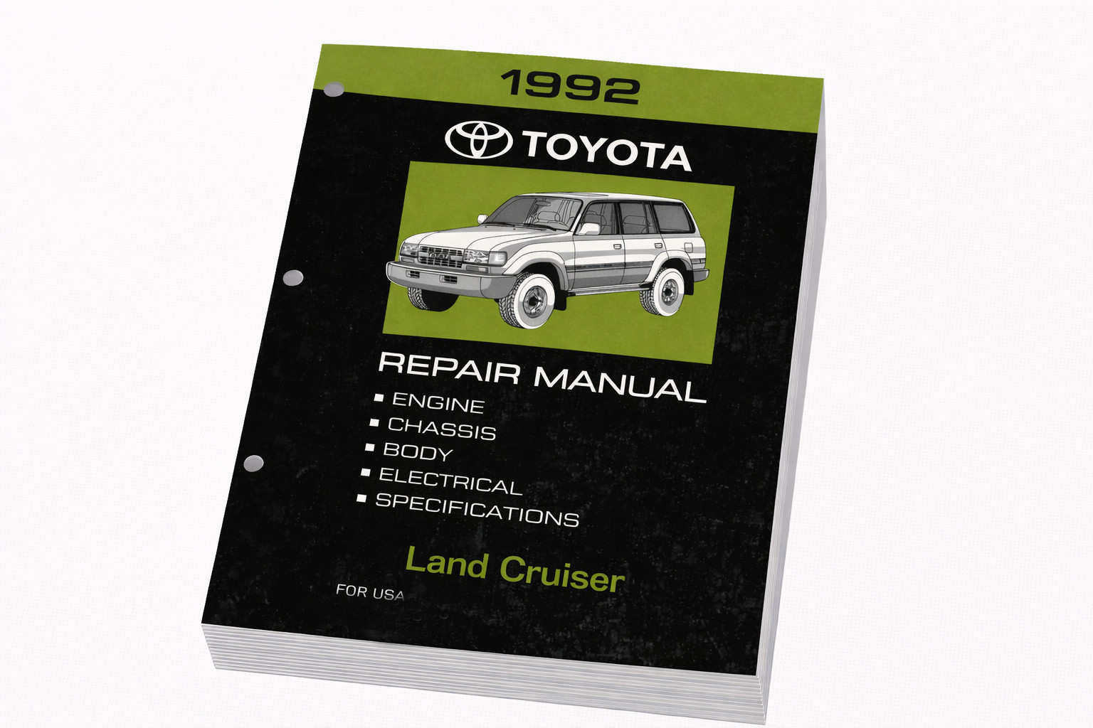 1992 Toyota Land Cruiser Shop Service Repair Manual