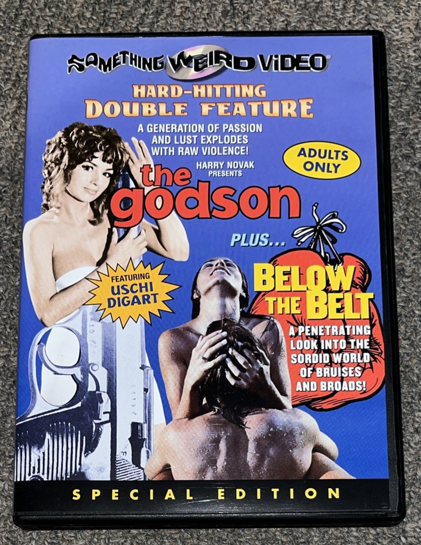 The Godson & Below the Belt DVD (1971) Uschi Digard Movies Something Weird Video