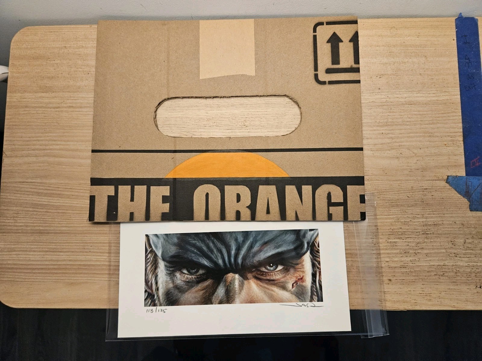  Edmiston Eyes Without A Face Solid Snake Cardboard Box variant xx/25 MGS