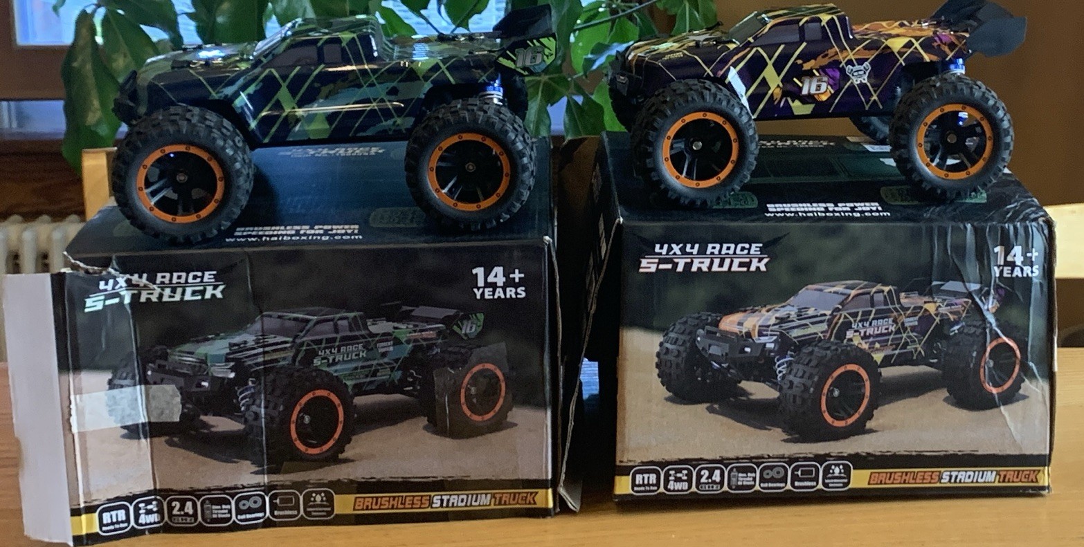 Haiboxing 4X4 Race S-Trucks 1/16 Brushless RC Stadium Trucks 16890A and 16890SA Haiboxing 4X4 Race S-Trucks 1/16 Brushless RC Stadium Trucks 16890A and 16890SA