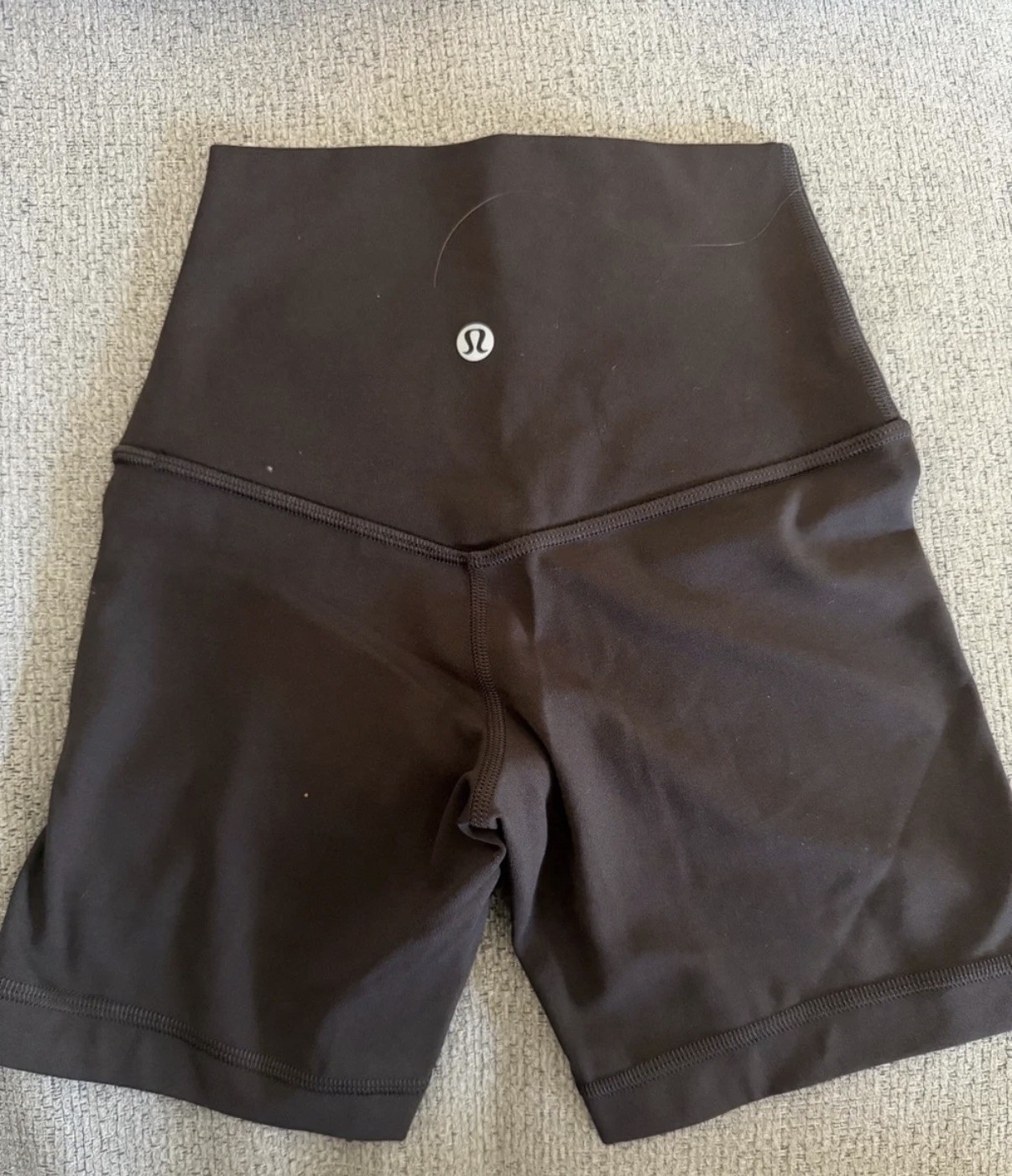 lululemon Align No Line HR Short 6” Walnut Crunch Size 6 LW7DX0S NWT/EUC