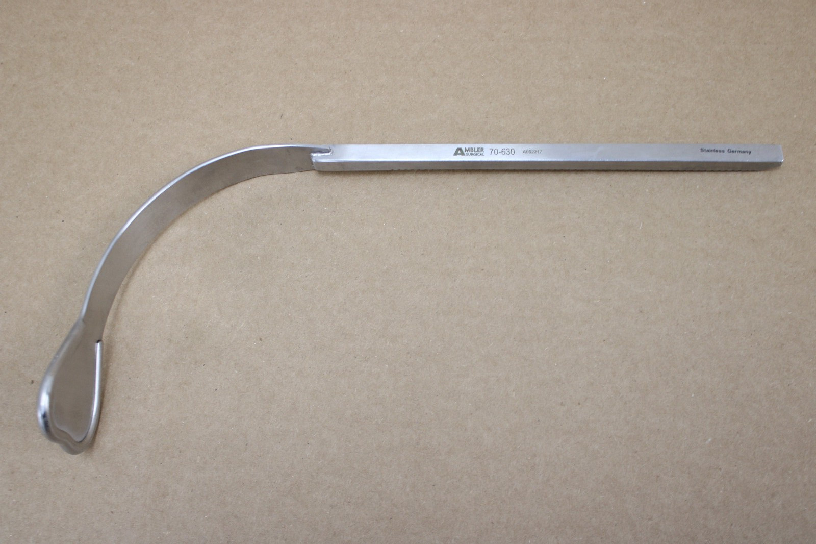 Ambler Surgical 70-630 Bookwalter Harrington Sweetheart Retractor Blade