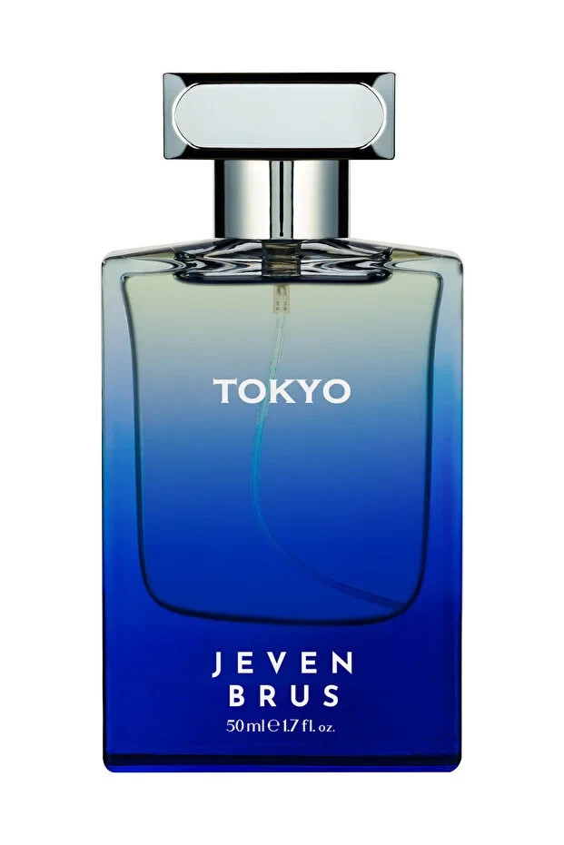 Jeven Brus Tokyo Eau de Parfum for Men Long Lasting Woody Fresh 50ml
