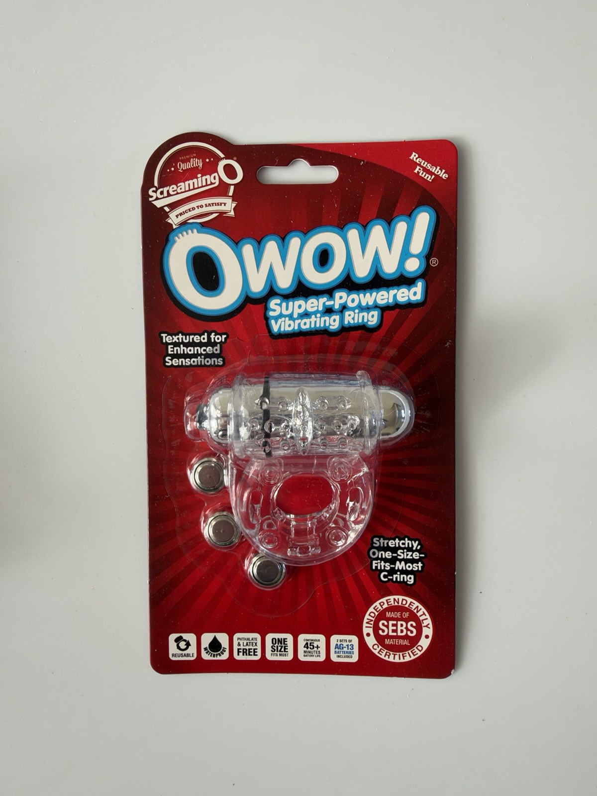 Vibrating Cock Ring Owow