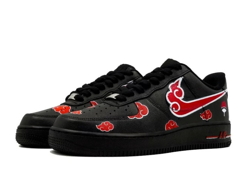 Custom Nike Air Force 1 Naruto Anime Inspired Sneakers