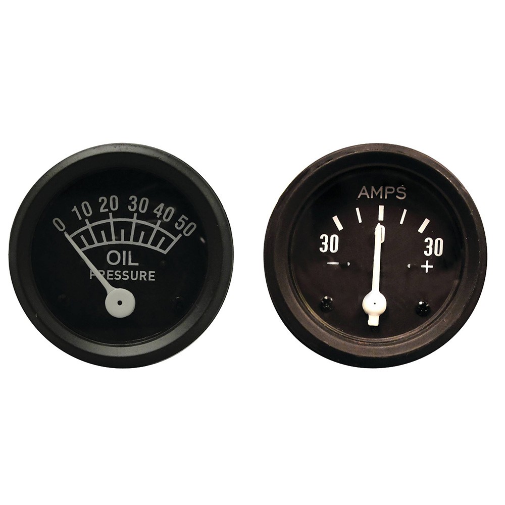 9N9273A A0NN10670A 61063 66887 Oil Pressure Ammeter Gauge Set Fits Ford  2N, 600