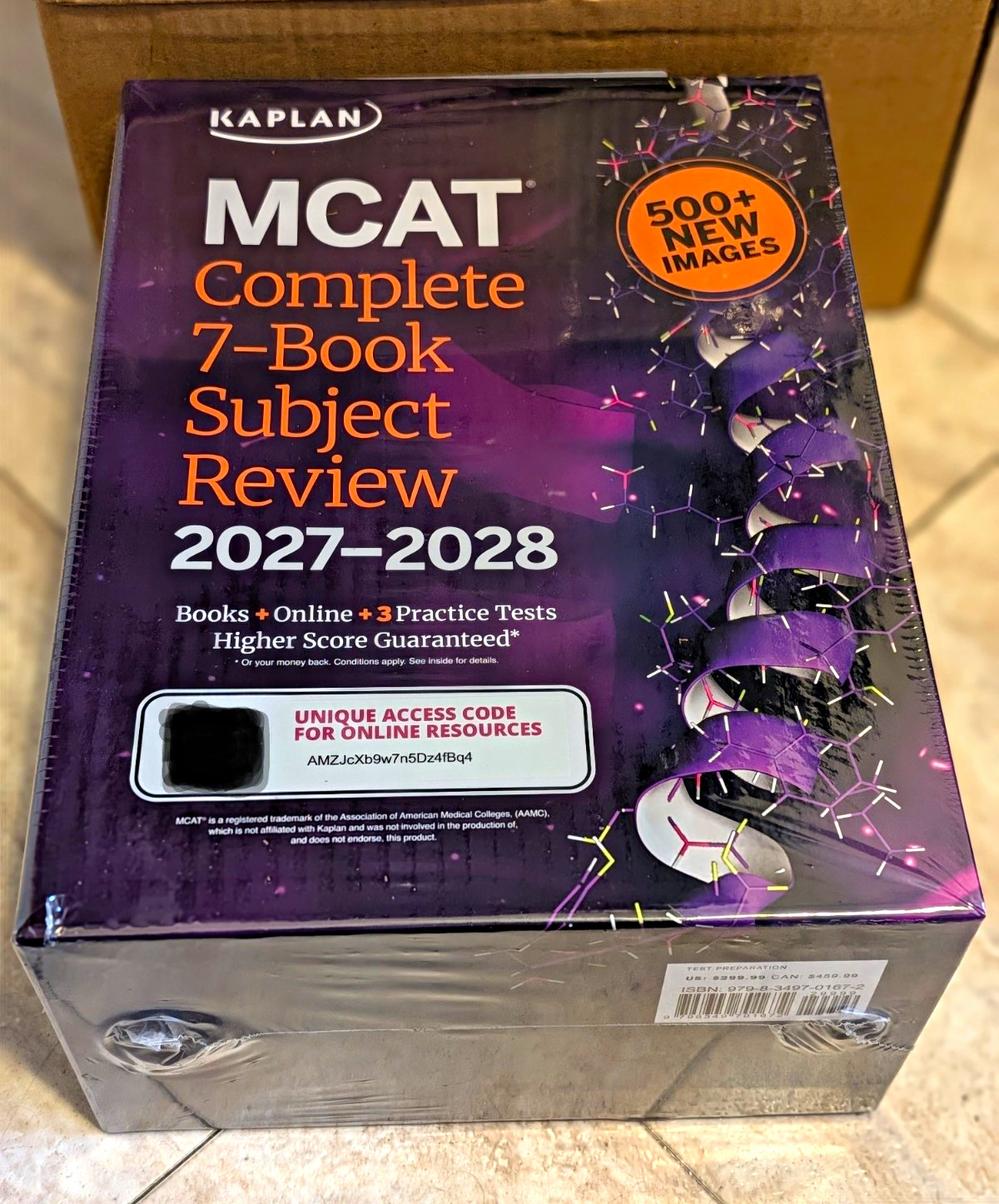 Kaplan MCAT Complete 7-Book Subject Review 2027-2028 Box Set