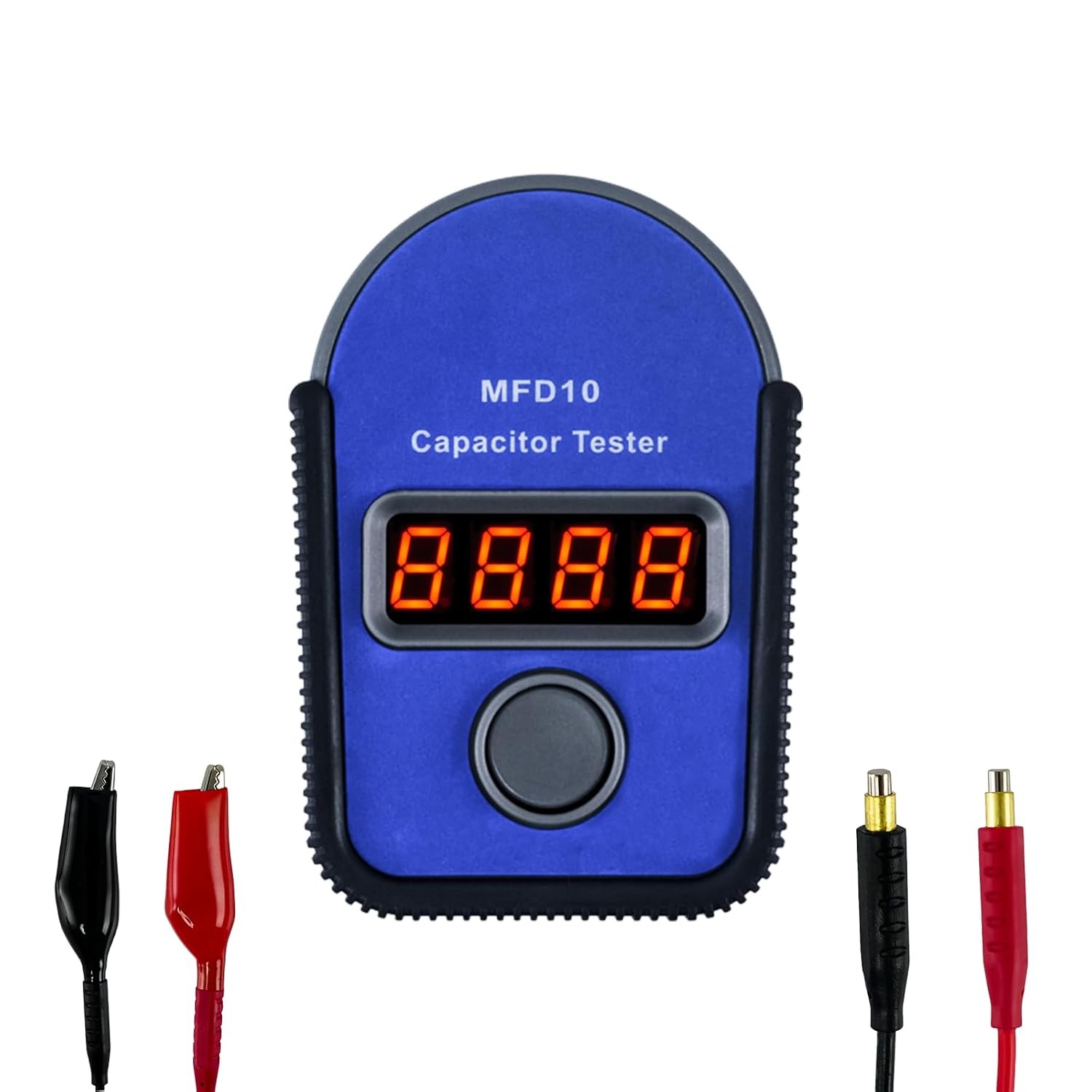 MFD10 Digital Capacitor Tester with LED Display - Measuring Range 0.001-9999 μF