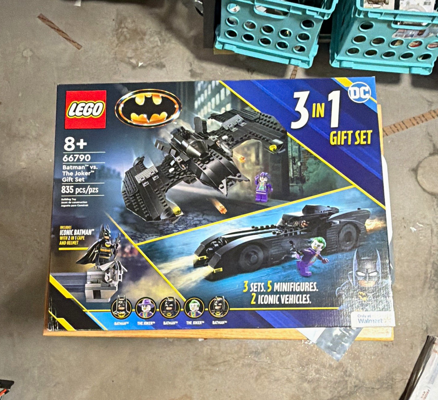 LEGO DC Batman vs. The Joker 3 in 1 Gift Set 66790 835 pcs Ages 8+ LEGO DC Batman vs. The Joker 3 in 1 Gift Set 66790 835 pcs Ages 8+