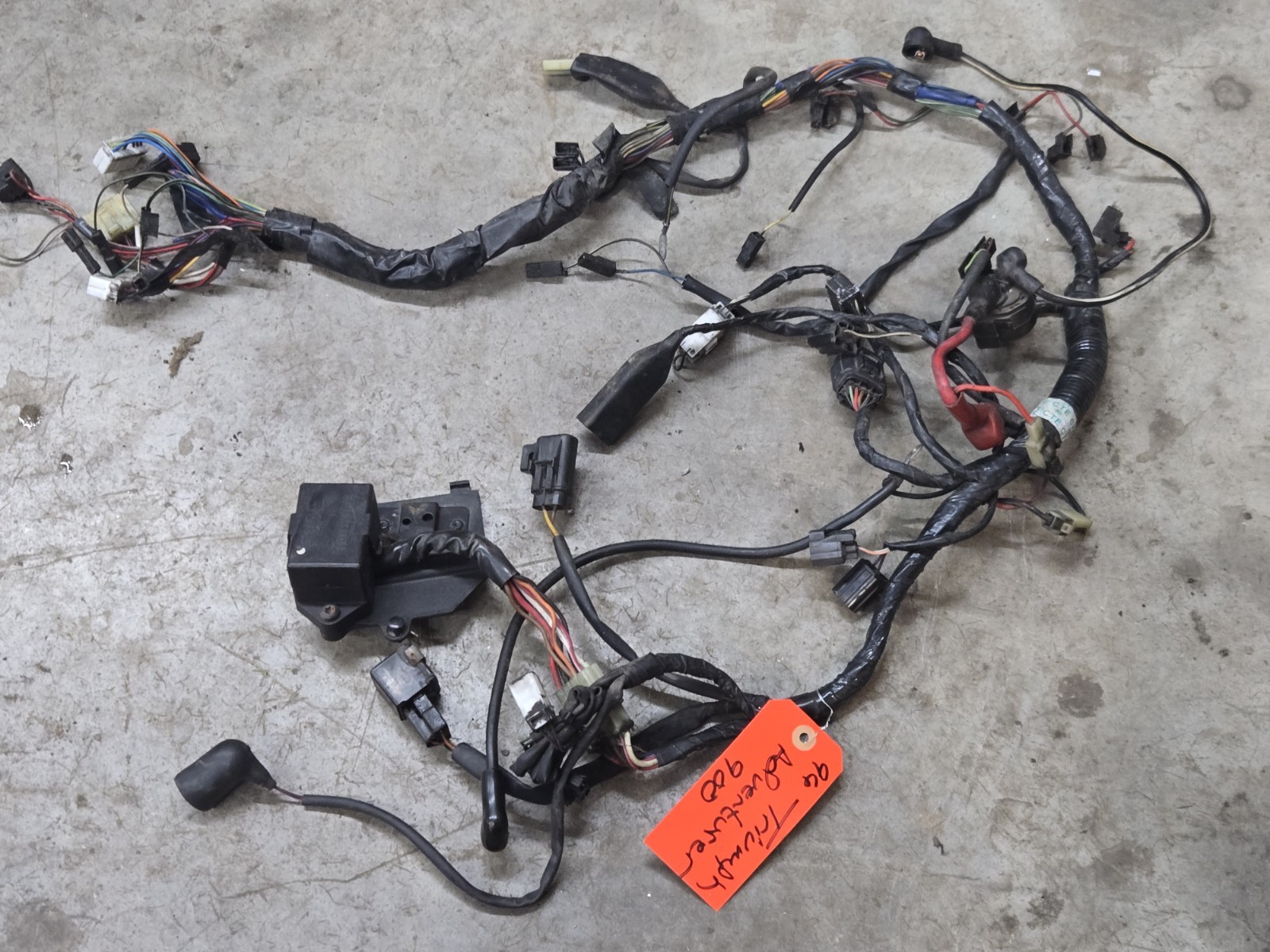 1996 96 Triumph Adventurer 900 engine main wire wiring harness complete oem 1996 96 Triumph Adventurer 900 engine main wire wiring harness complete oem