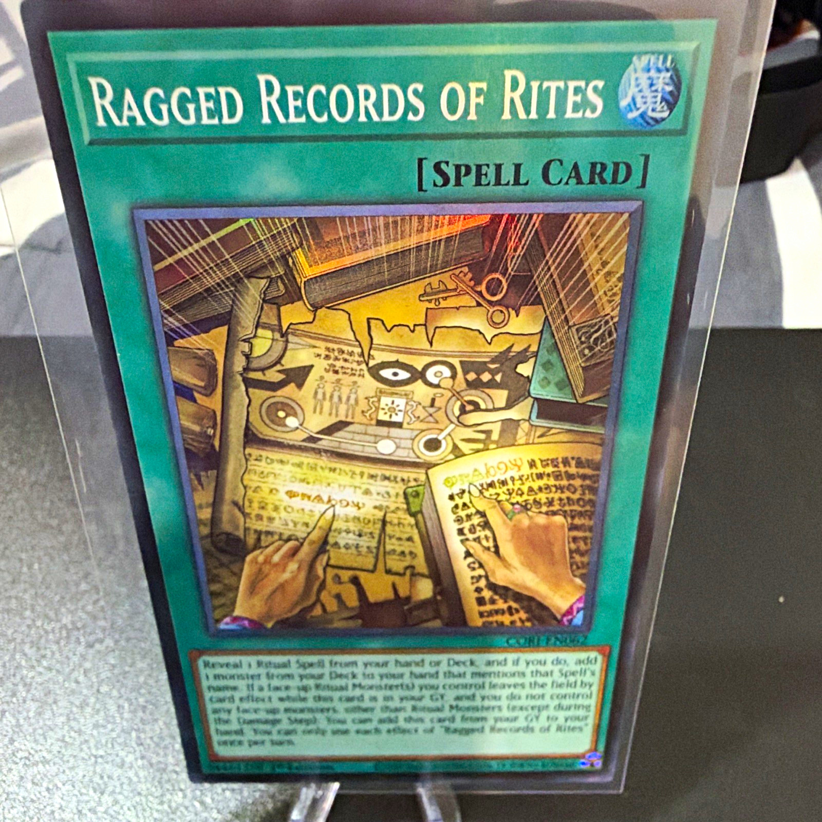 Yu-Gi-Oh Ragged Records of Rites CORI-EN062 Chaos Impact Spell 1st EN Yu-Gi-Oh Ragged Records of Rites CORI-EN062 Chaos Impact Spell 1st EN