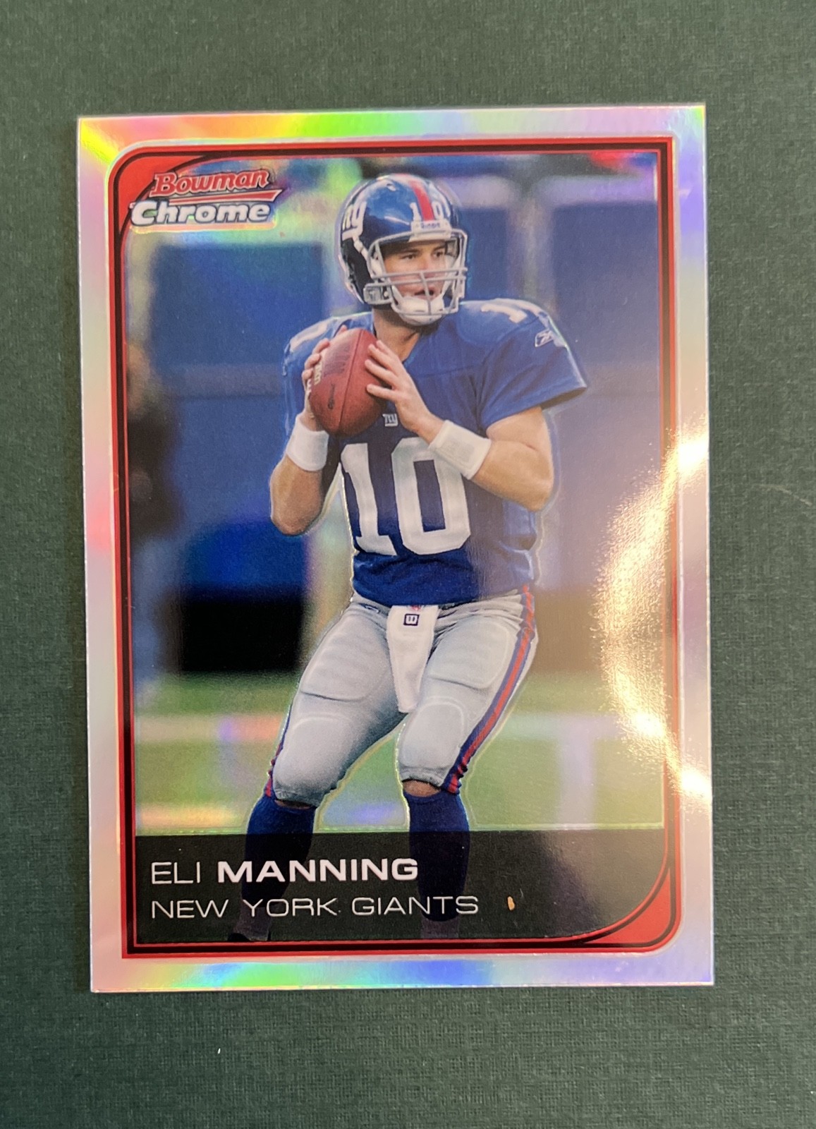 2006 Bowman Chrome - Eli Manning #146 Refractor 2006 Bowman Chrome - Eli Manning #146 Refractor