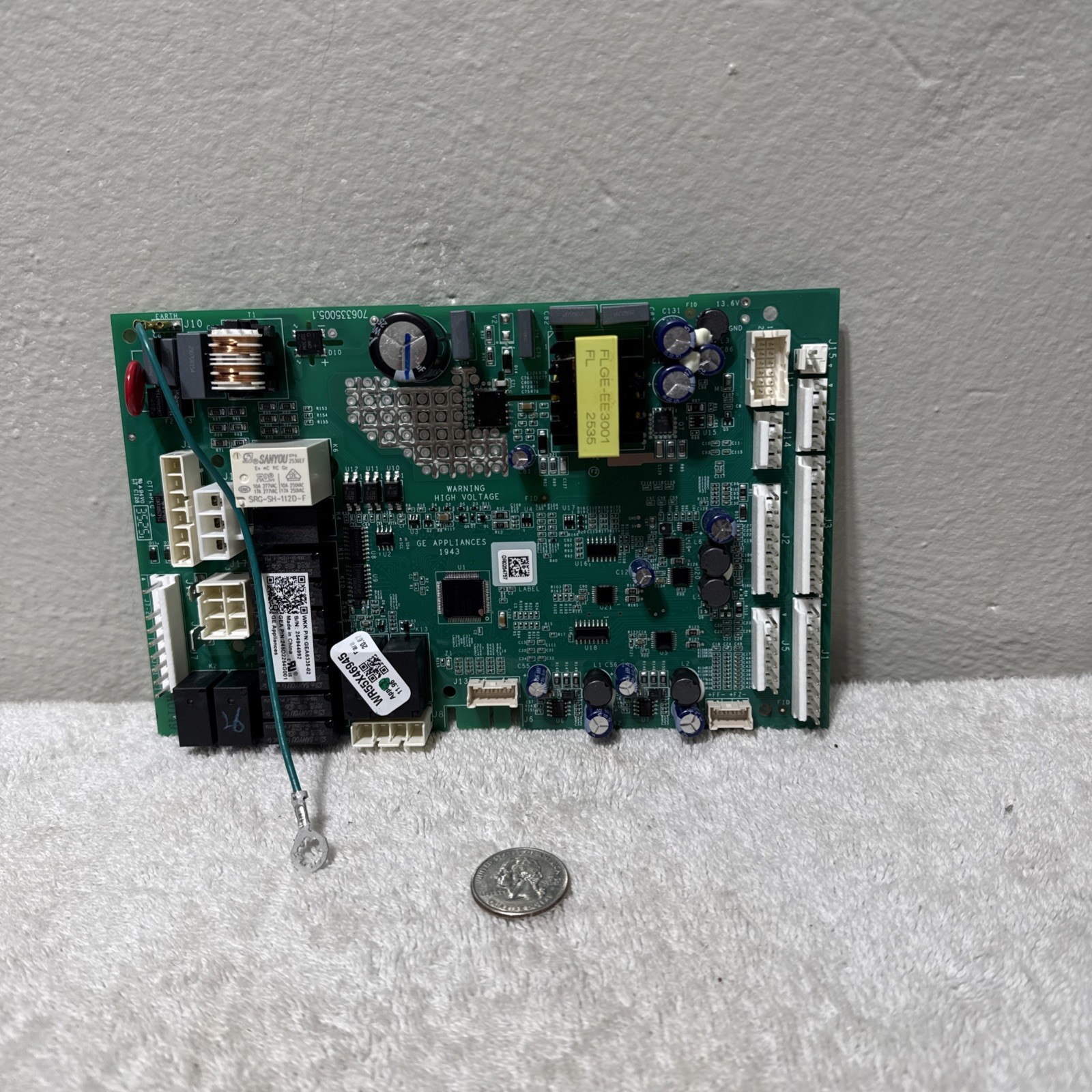 GE WR55X46945 Refrigerator Main Control Board OEM *NEW* GE WR55X46945 Refrigerator Main Control Board OEM *NEW*