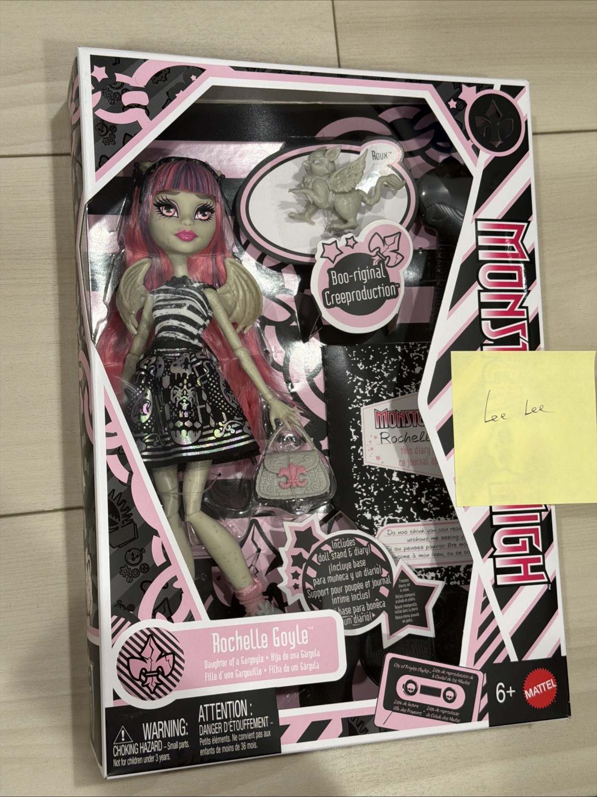 New Monster High Boo-Riginal Creeproduction G1 Doll Rochelle Goyle