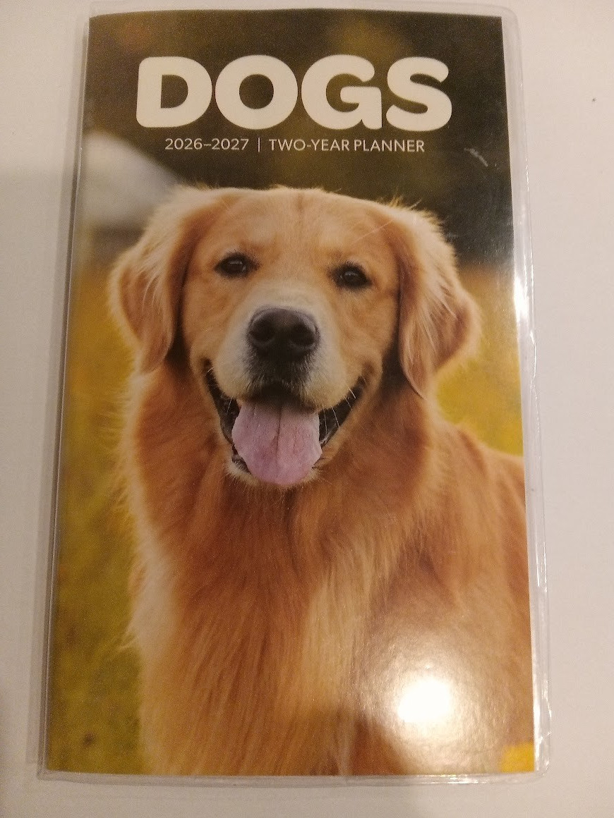 2-Year, 2026-2027, Pocket Calendar, Choice of Kitten, Dog or Butterfly