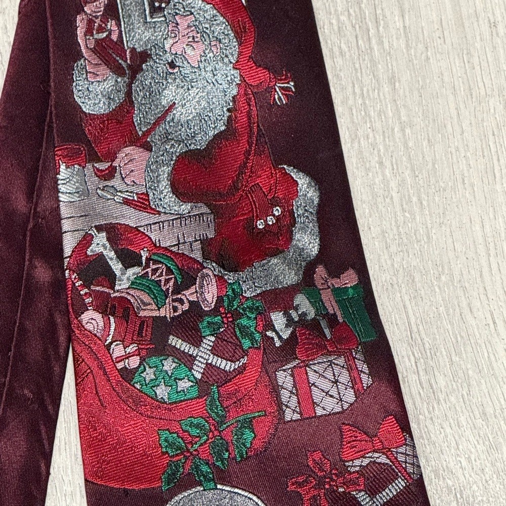 Hallmark Santa Christmas Tie Hallmark Santa Christmas Tie